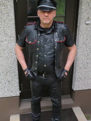 leather gay from Finland
