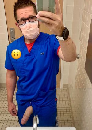 Thick cock male nurse