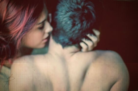Muttering exactly what she's gonna do to me.