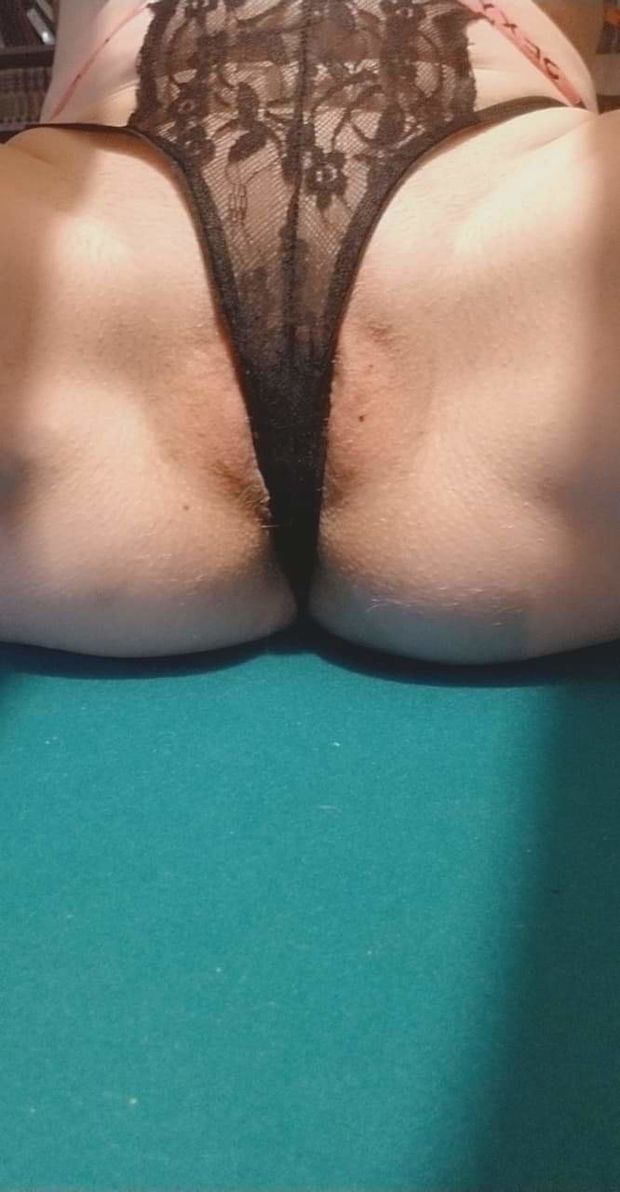 hot wife on pool table