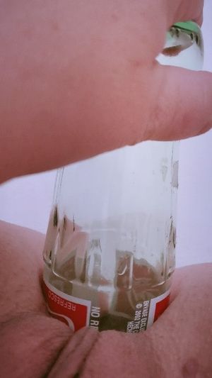 Enjoy your coca-cola in a whole new way. Put it in your ass.