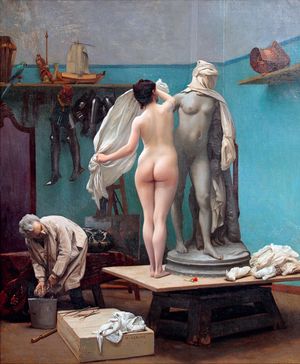 Jean-Léon Gérôme. The End of the Sitting.