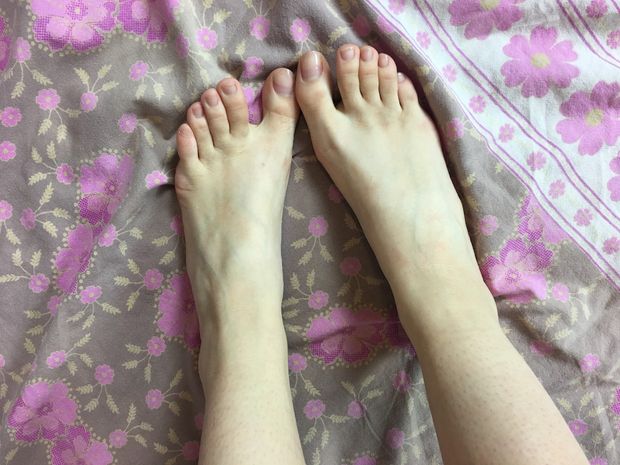 Mary Moody's Feet