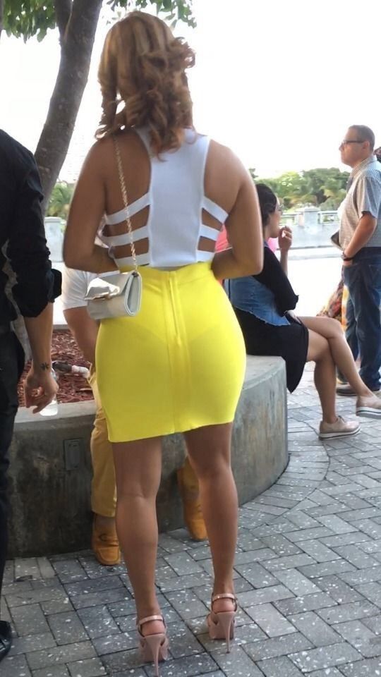 Milf standing see through skirt