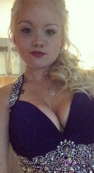 Tiffany boobs prom