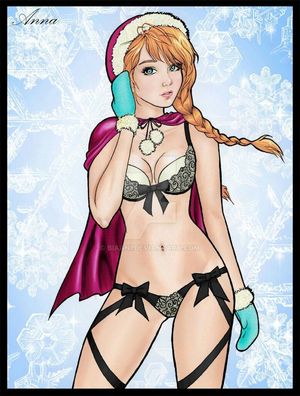 Posing in her favorite lingerie