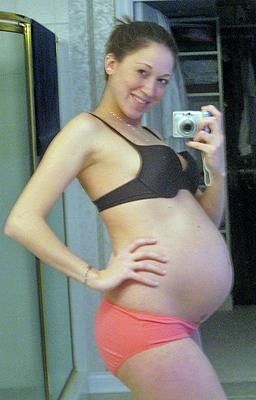 teen pregnant babe naked