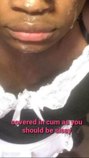 Sissy cumshot caption