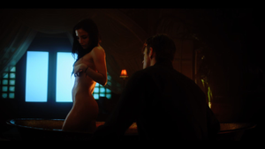 Altered Carbon nude bath scene staring Martha Higareda