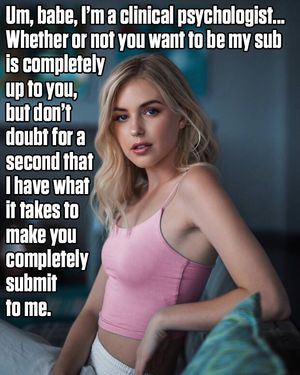 Say the word, and she'll destroy the fabric of your reality.