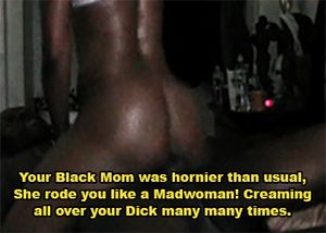 Black mom needs her son's dick asap