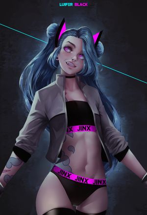 Jinx by Luifer-black