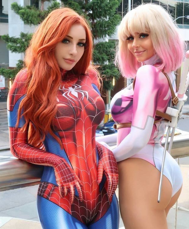 Two Cosplay Babes...