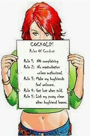 Cuckold Rules of Conduct