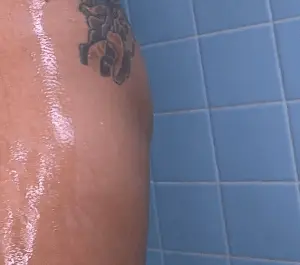 shower shaved