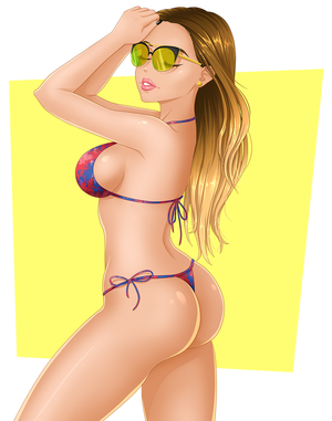 Archives: "Cassandra Concept Art Pack" - Unreleased Character (Summer)