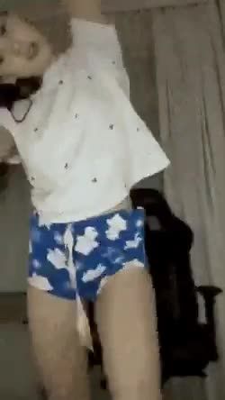 Low quality strip show