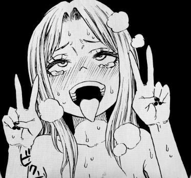 hentai woman ahegao face