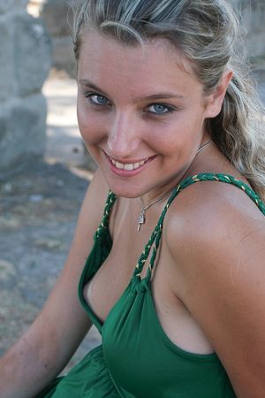 Down blouse