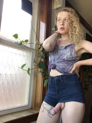 allie transexual jean shorts