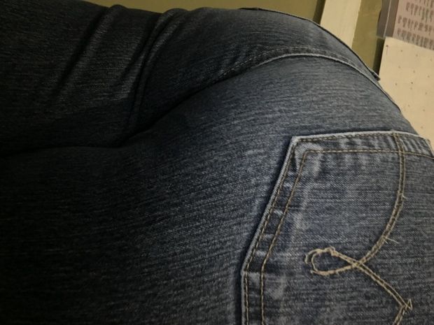 my nice round ass in jeans