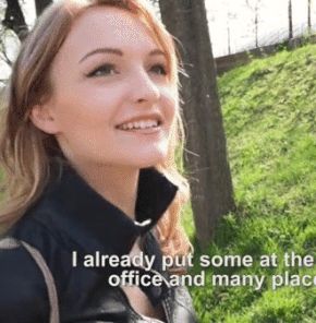 Cute Belle Claire talking