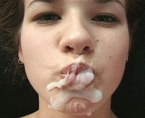 Nina does her makeup