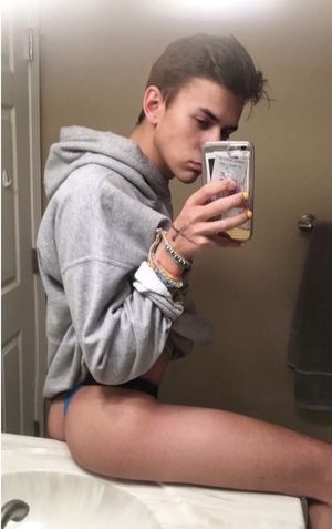 Think wearing a thong