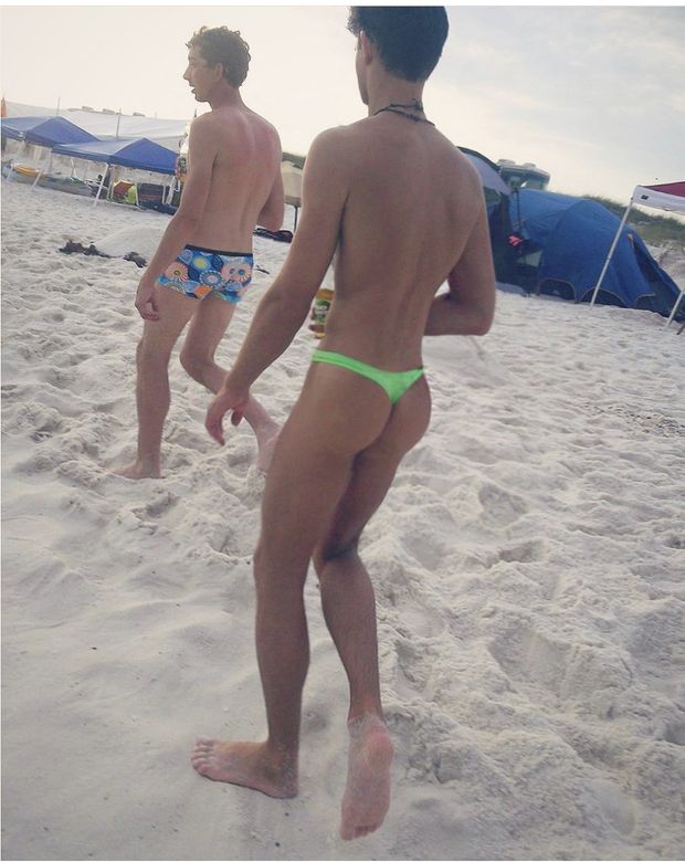 Twink Wearing A Thong At The Beach Corey716 twink-wearing-a-thong-at-the-beach-corey716