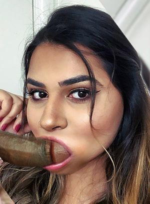 she can't get enough of my cock in her mouth