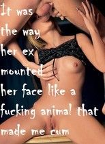 Her big dick ex made your gf scream. He gave her 10 orgasms once before he came. So, he let him mount her throat. She hates your cock.