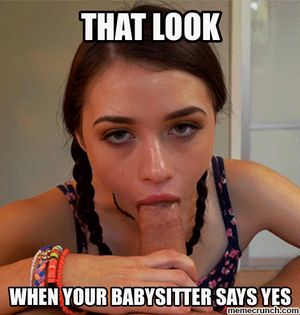 Baby sitters are awesome