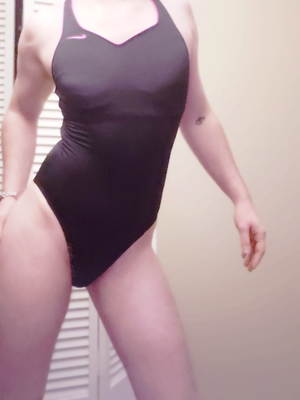 Black swimsuit