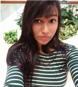 Cute Indian teen taking a selfie