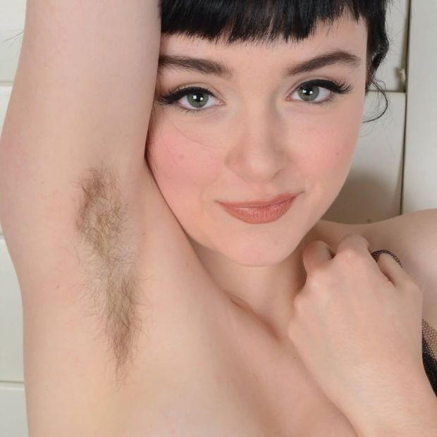 cute hairy pits