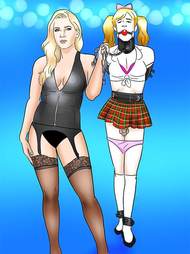 1st sissy showoff