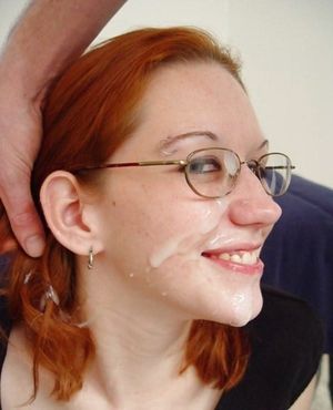 cumfaced: Cummy eyewear 011