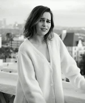 Flirty Emilia Clarke Wink