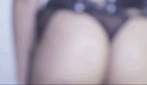Blurred ass