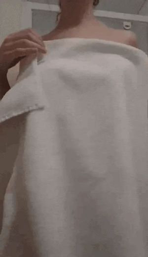 Towel drop - gif