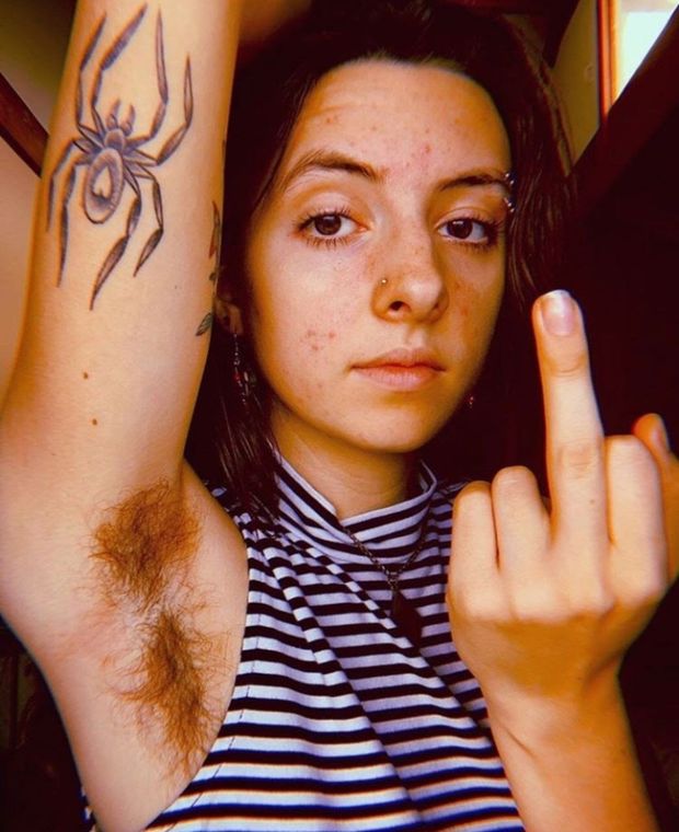 hairy pits
