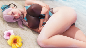 Honey Select 2 Busty Beach Beauty