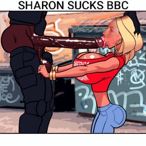 BIG TITS BABE SWALLOWS BBC