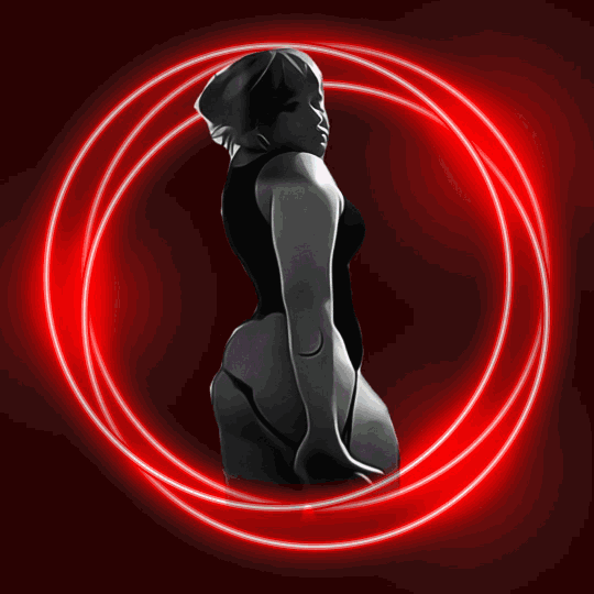 Neon circles