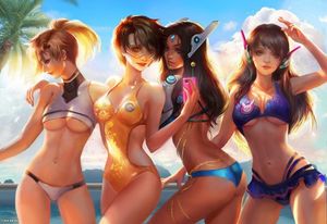 Art: Pharah & Friends