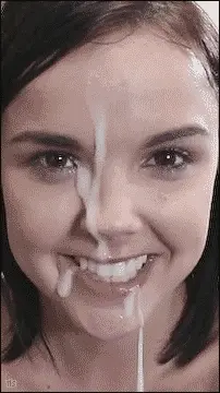 She loves her present. Now she wants a kiss.