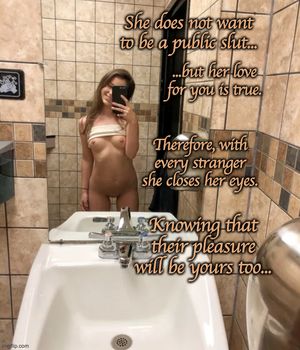 Gf makes love to me by being a public slut for strangers