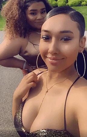 cute asian stefanie shows off titties