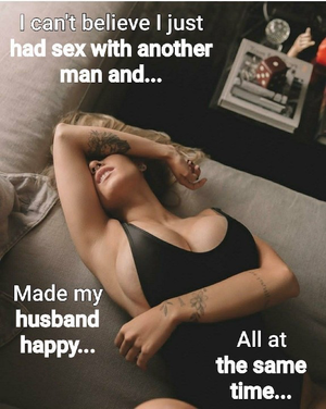 It makes him happy that I was happy