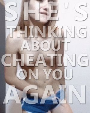 She thinks about it a LOT